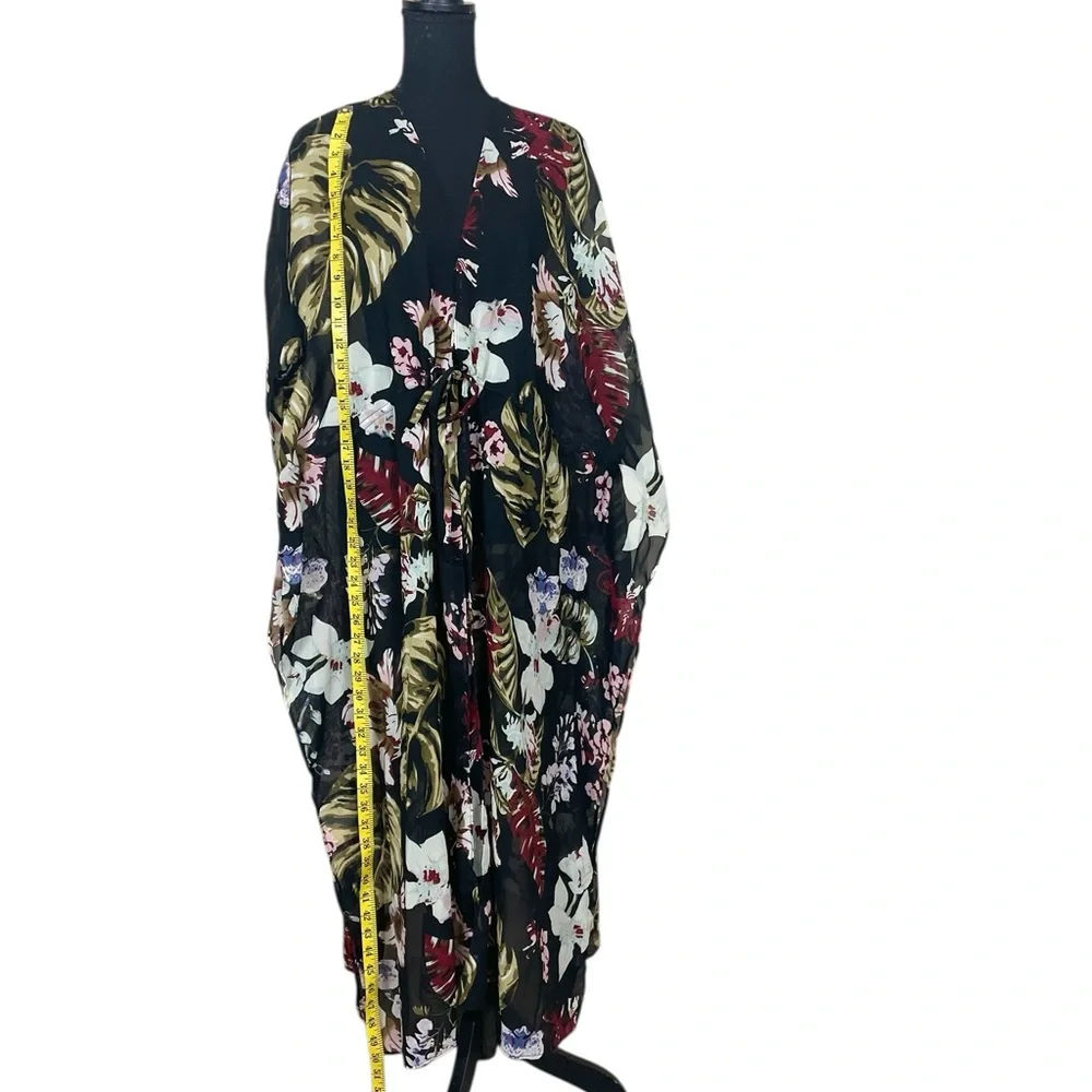 Walter Baker Tulum Caftan in Tropical Print NWT